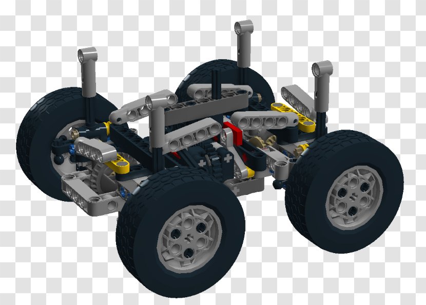 Tire Car Axle LEGO Digital Designer - Chassis Transparent PNG