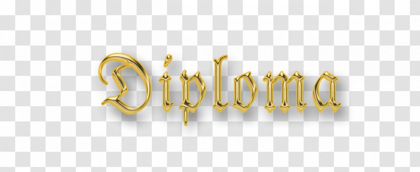 Logo Brand Desktop Wallpaper Font - Gold - Diplomas Transparent PNG