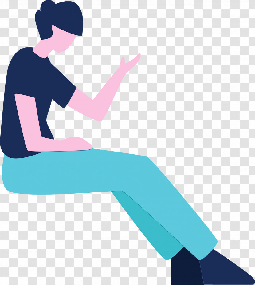 Sitting Leg Arm Elbow Knee Transparent PNG