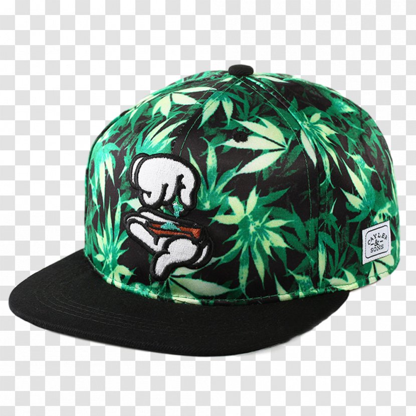 Baseball Cap Cannabis Snapback Hat Transparent PNG