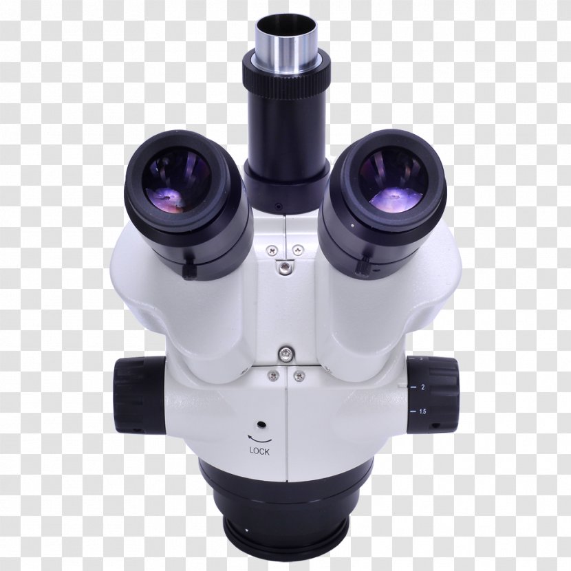 Stereo Microscope Barlow Lens Zoom Camera Transparent PNG