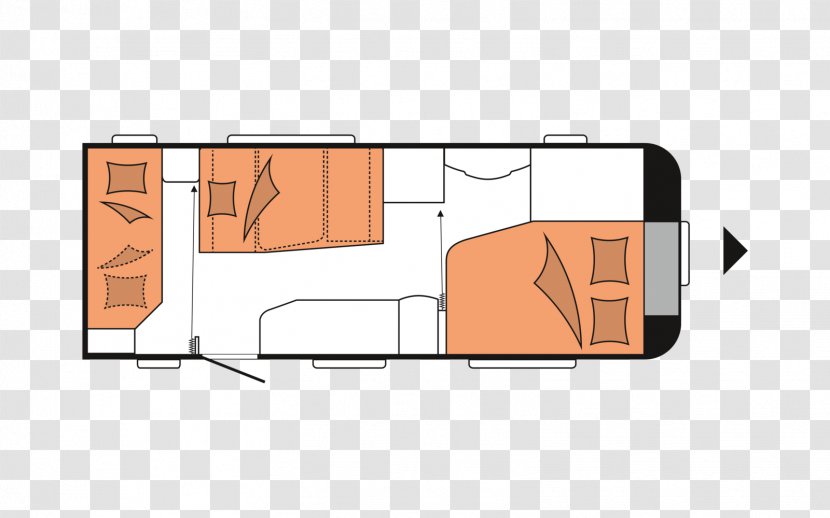 Caravan Campervans Hobby Wagon Bunk Bed - Sport Transparent PNG