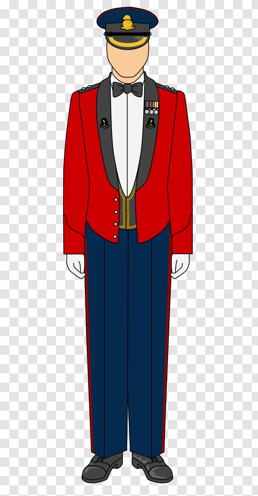 Mess Dress Uniform Uniforms Of The British Army Officer - Standing - Military Transparent PNG
