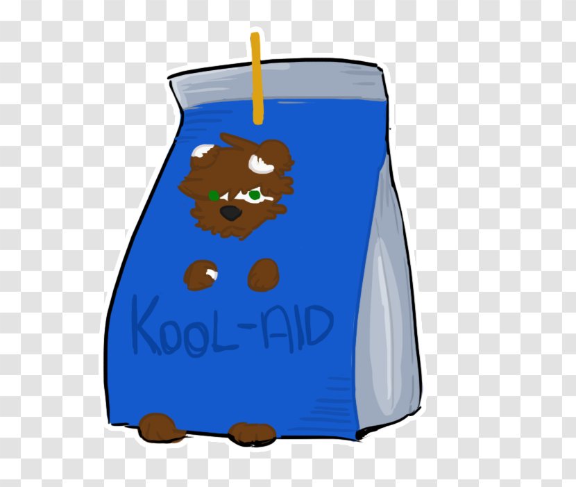 Cobalt Blue Cartoon - Juice Box Transparent PNG