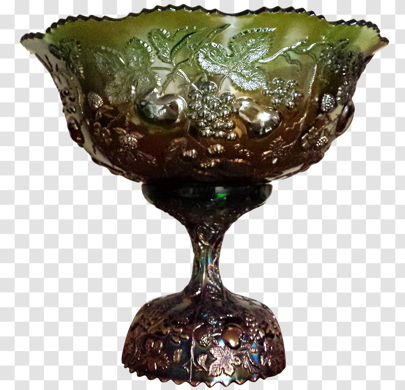 Millersburg Bowl Carnival Glass Punch - Souvenir - Headdress Transparent PNG