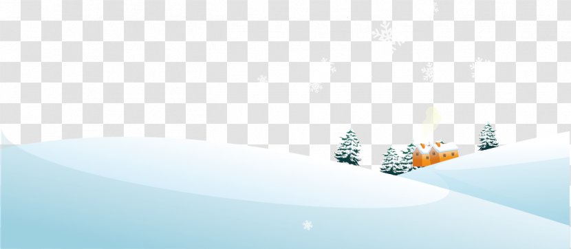 Brand Wallpaper - Computer - Creative Winter Snow Aoxue Transparent PNG