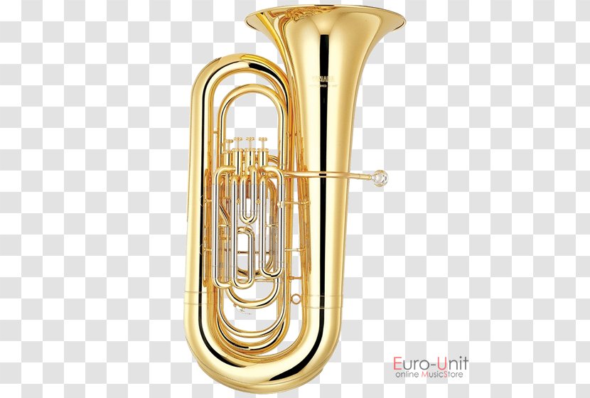 Tuba Brass Instruments Trumpet Yamaha Corporation Musical - Watercolor - European Wind Stereo Transparent PNG