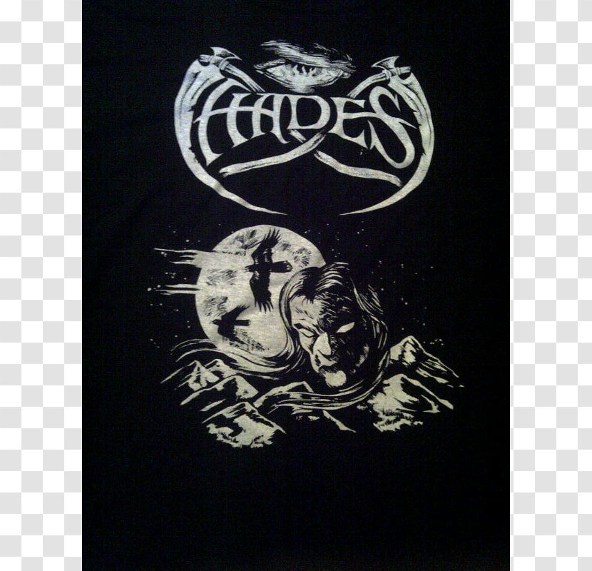 Hades T-shirt Compact Disc Album Skull - Brand Transparent PNG