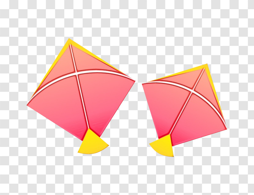 Triangle Angle Yellow Paper Windsport Transparent PNG