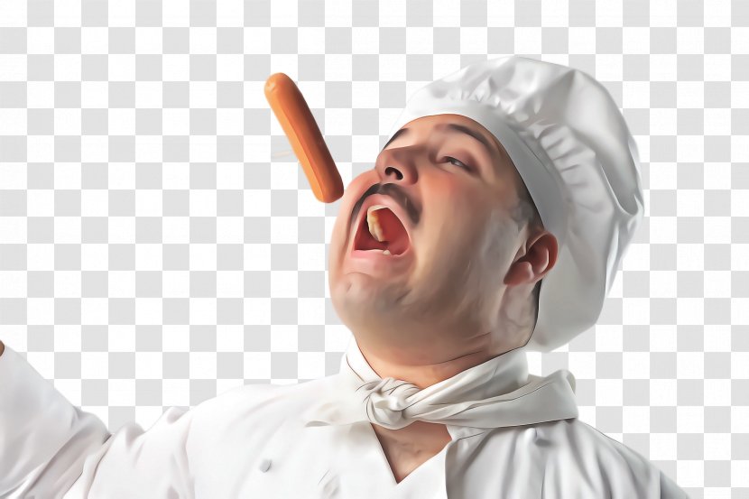 Mouth Gesture Cook Temple Neck - Shout Transparent PNG