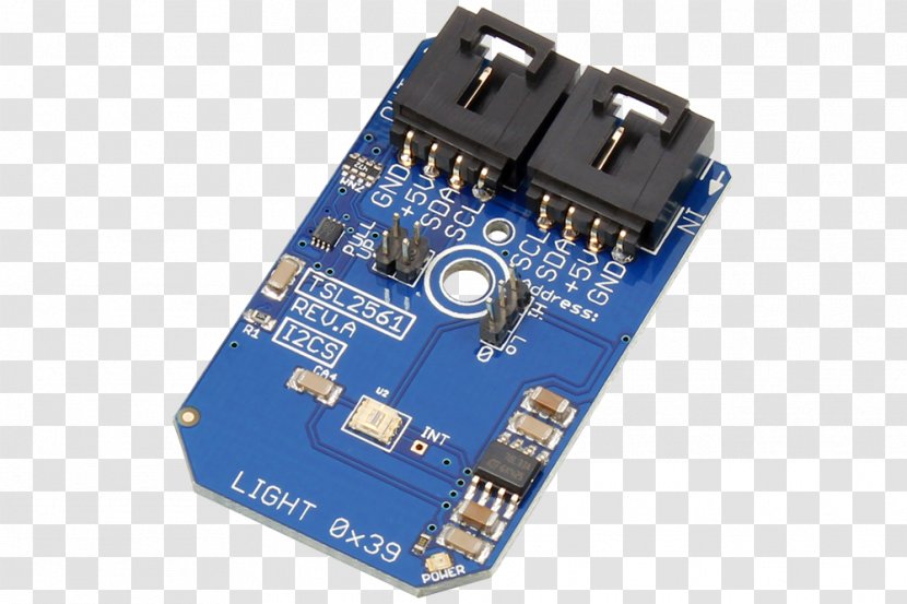 I²C Sensor Current Loop Electronics Analog-to-digital Converter - Semiconductor - Home Automation Kits Transparent PNG