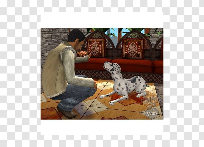 The Sims 2: Pets University Sims: Unleashed 4 Video Game - Art - Computer Simulation Transparent PNG