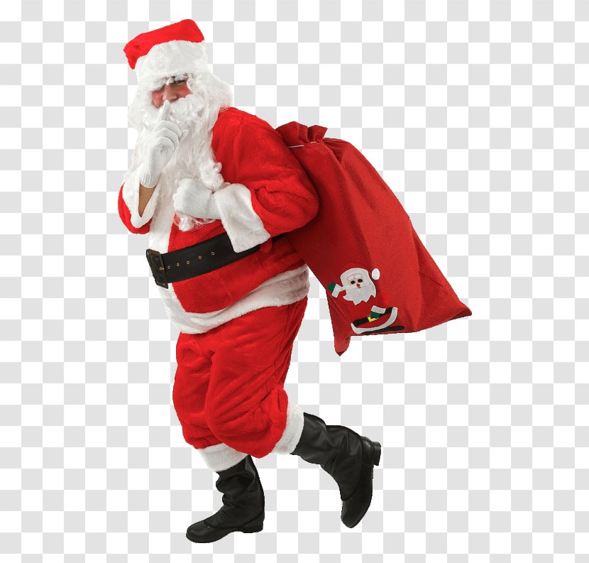Santa Claus Costume Party Christmas Clothing - Uniform Transparent PNG