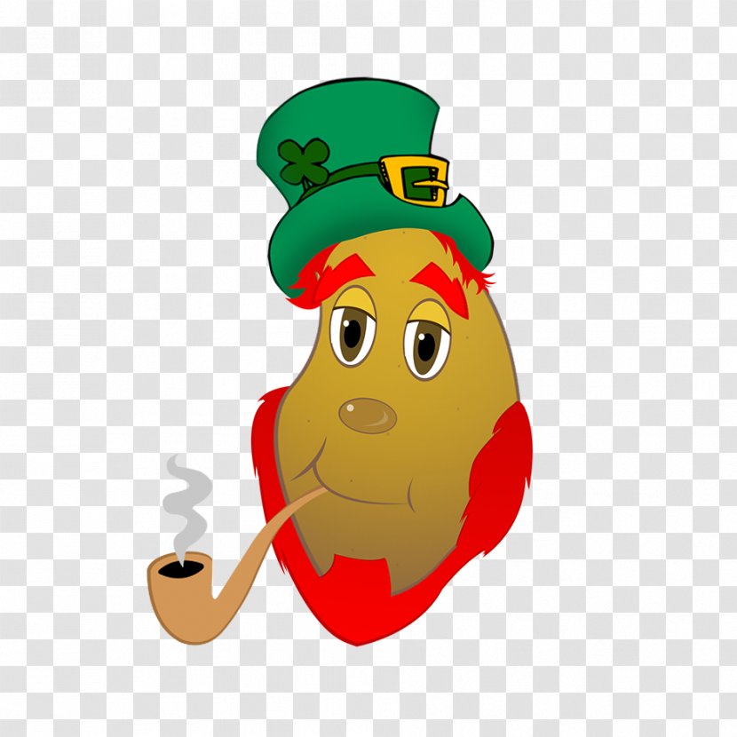 Smiley Saint Patrick's Day Character Clip Art Transparent PNG