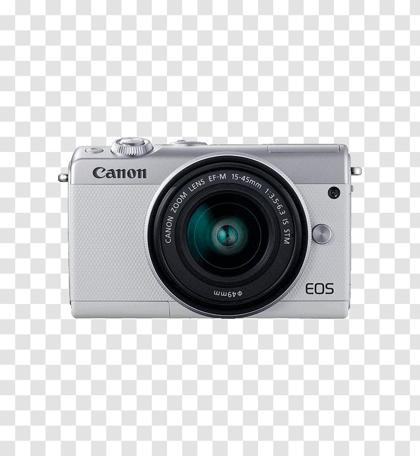Canon EOS M100 Sony α5000 Mirrorless Interchangeable-lens Camera Digital SLR - Cameras Transparent PNG