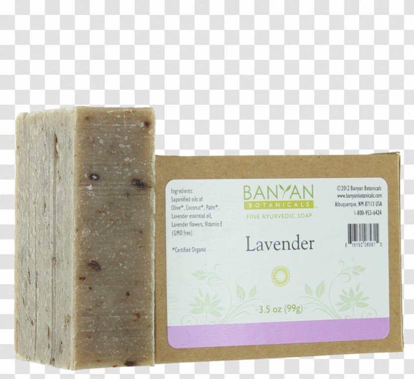Soap Lavender Oil Banyan Botanicals Herbs Health - Nervous System - Natural Ingredients Transparent PNG