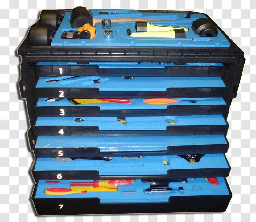 Set Tool Boxes Plastic - Foam Box Transparent PNG