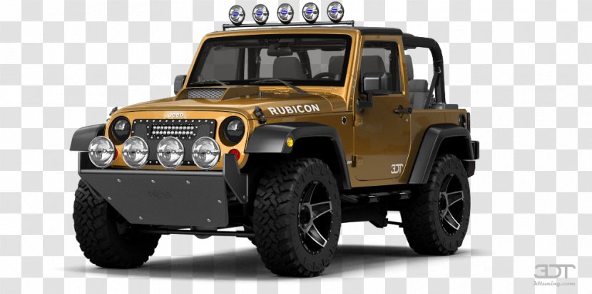 Jeep Wrangler Car Willys Truck MB - Tire - All Grills Transparent PNG