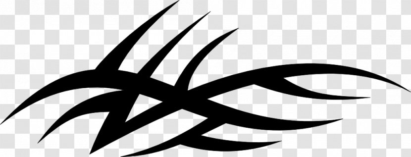 Leaf Line Art Eye Clip - Symbol - Tattoos Transparent PNG