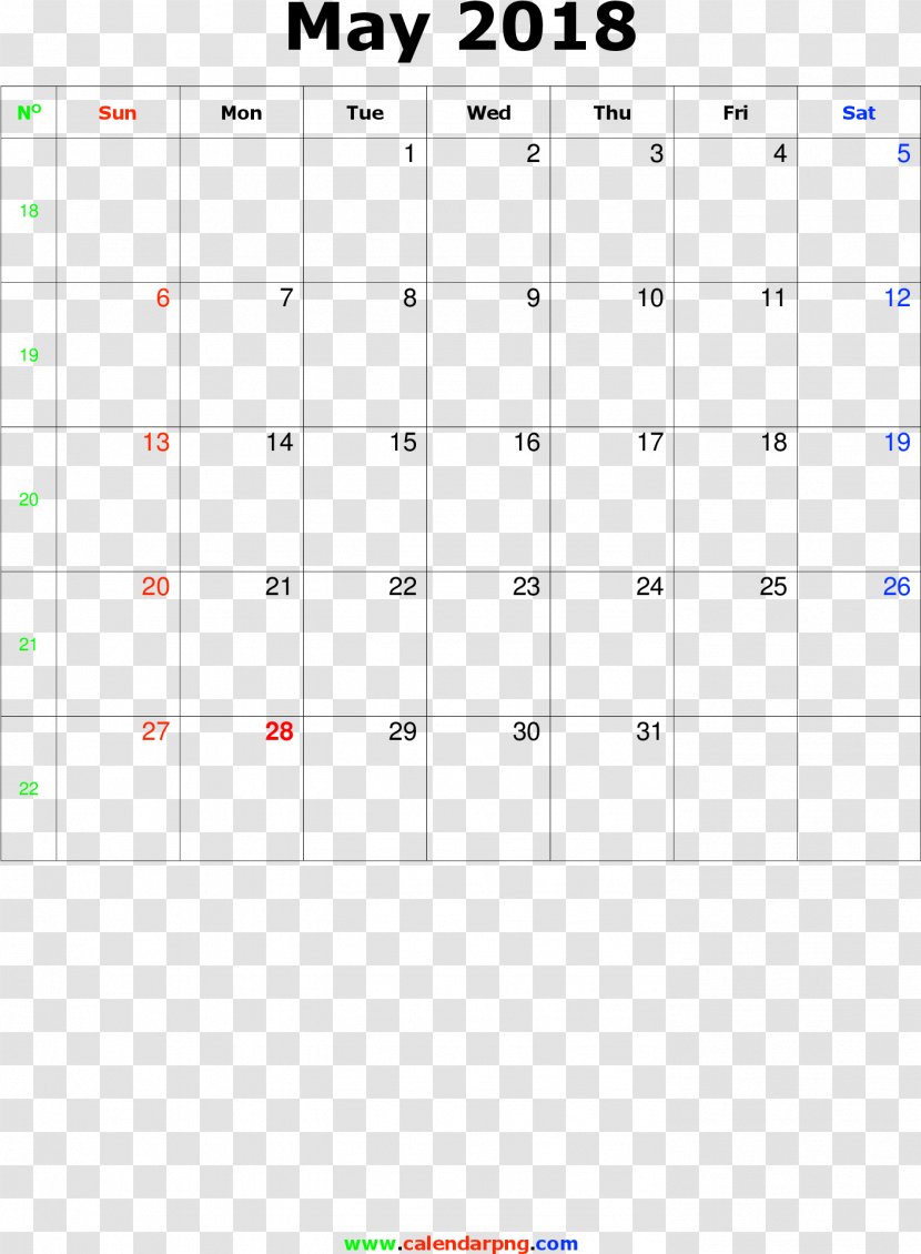 Calendar November 0 1 Month - Parallel - Of May Transparent PNG
