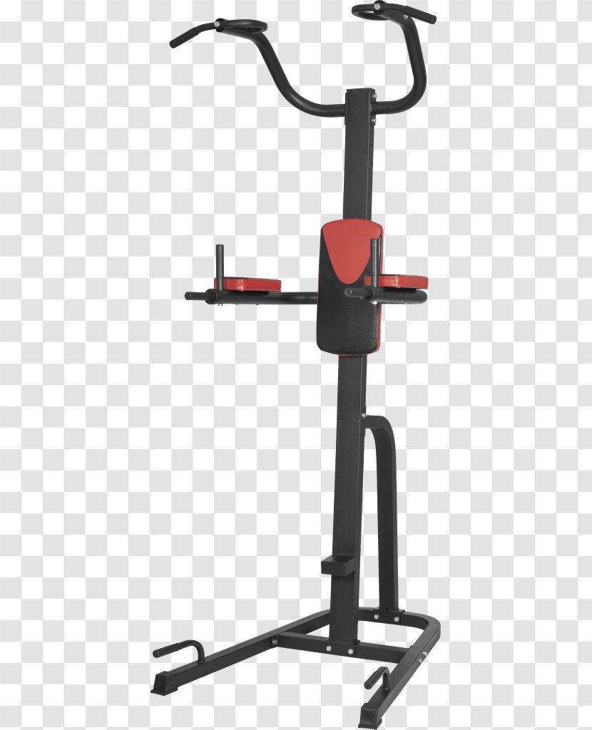 Pull-up Dip Weight Training Power Tower Bauchmuskulatur - Structure - Red XChin Transparent PNG