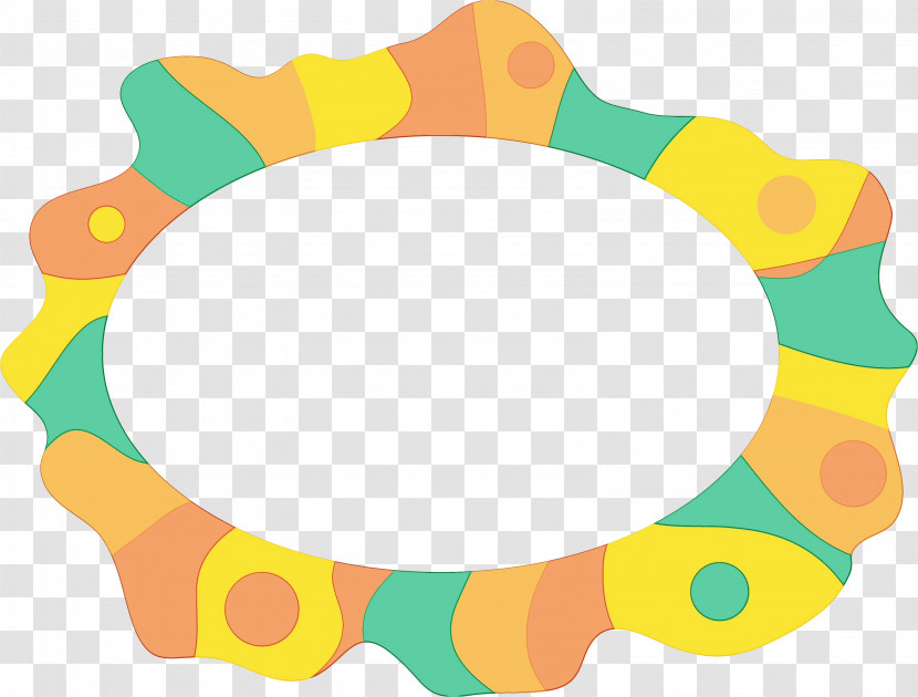 Circle Yellow Pattern Area Meter Transparent PNG