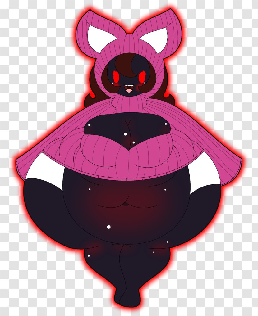 Pink M Character Clip Art Transparent PNG