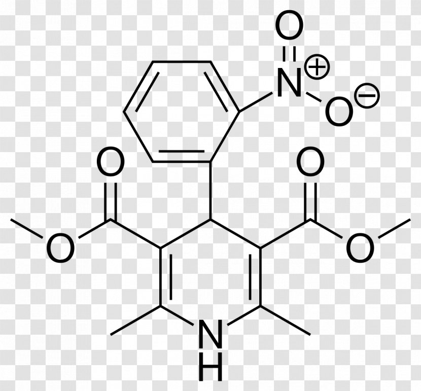 Amlodipine/benazepril Dihydropyridine Pharmaceutical Drug Calcium Channel Blocker - Structure - Chebi Transparent PNG
