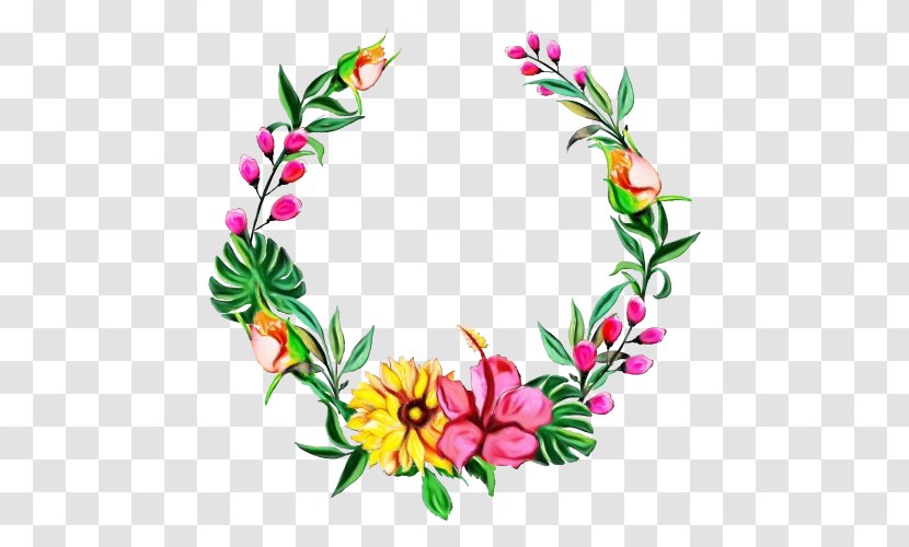 Bouquet Of Flowers Drawing - Flower - Wreath Wildflower Transparent PNG