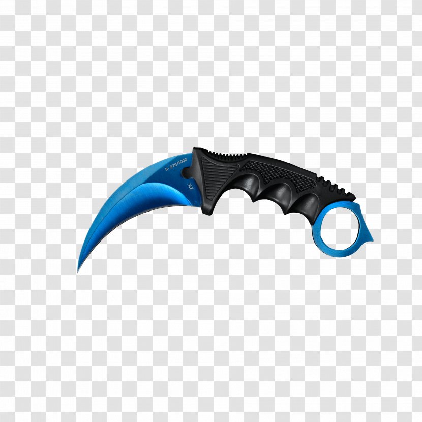 Knife Counter-Strike: Global Offensive Karambit Weapon Blade - Counterstrike Transparent PNG