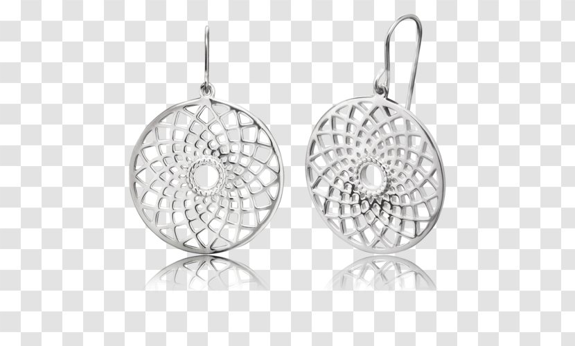 Earring Jewellery Sterling Silver Charms & Pendants - Amulet Transparent PNG