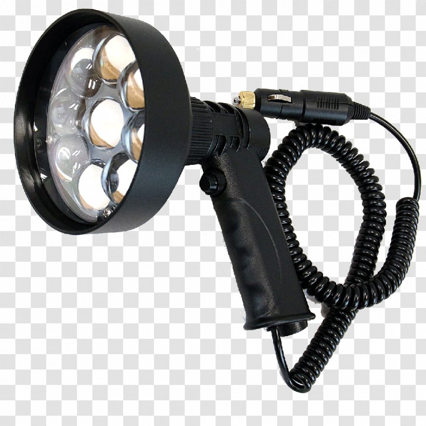 Light-emitting Diode Lumen Flashlight Reflector - Rechargeable Battery - Light Transparent PNG