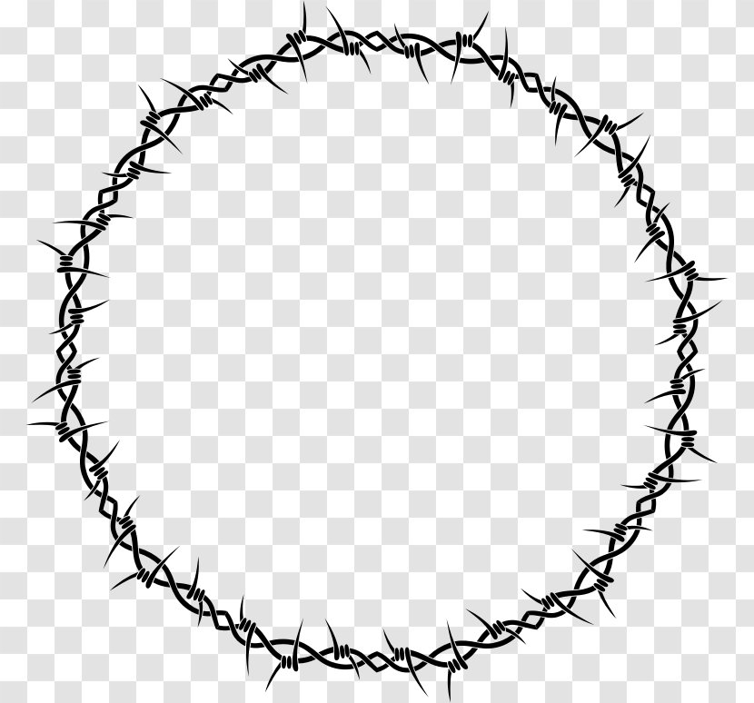 Barbed Wire Clip Art - Electricity - Barbwire Transparent PNG