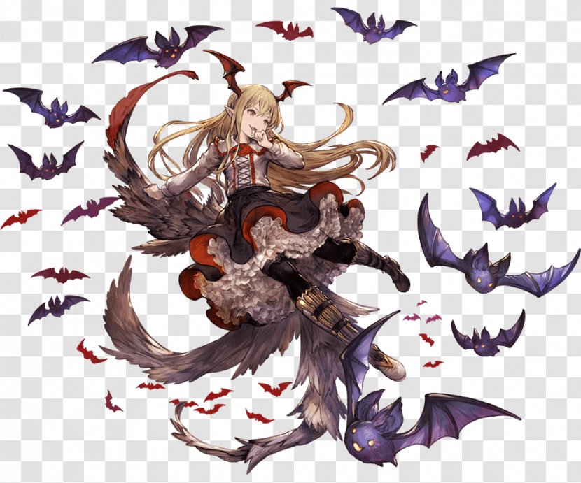 Granblue Fantasy Rage Of Bahamut 碧蓝幻想Project Re:Link Character Concept Art - Flower - Tree Transparent PNG