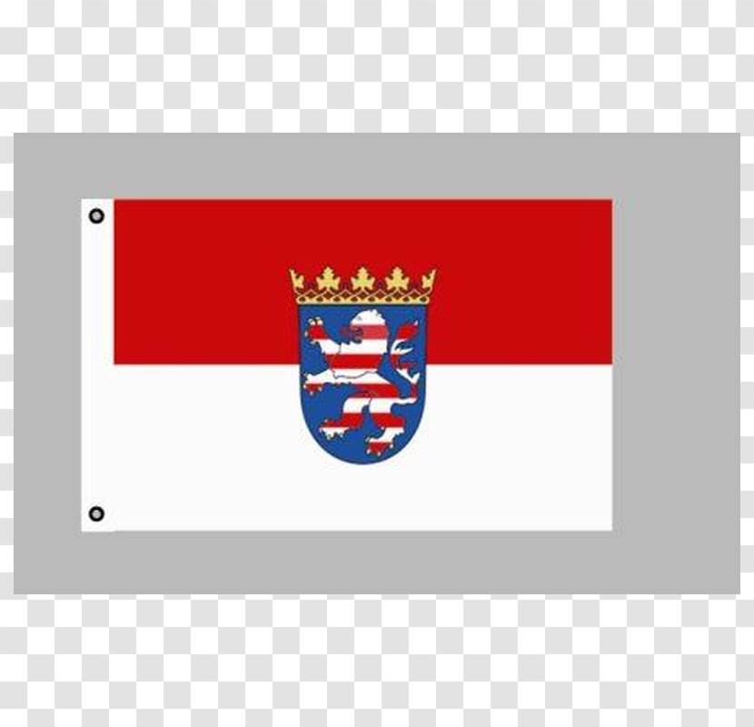 Hesse Flag Fahne States Of Germany Battle Trenton - Rectangle Transparent PNG