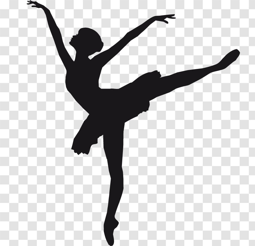 Ballet Dancer Clip Art Image Silhouette - Spinner Transparent PNG