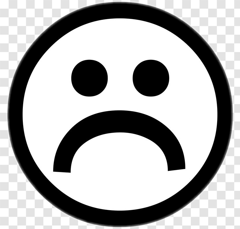 Emoticon Smiley Sadness Clip Art - Symbol Transparent PNG