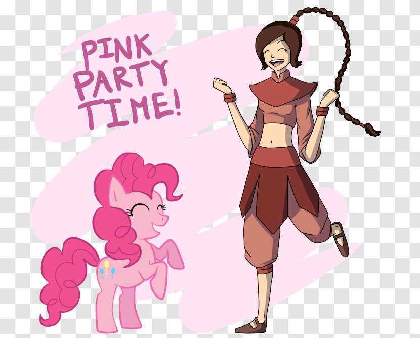 Zuko Rainbow Dash Pinkie Pie Equestria - Watercolor - Party Time Transparent PNG
