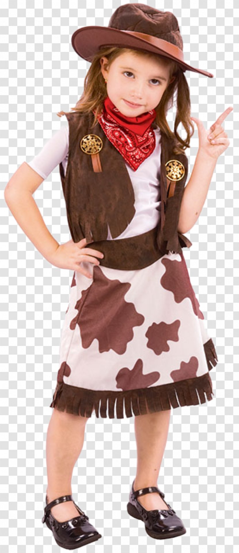 Costume Party Cowboy Disguise Dress - Silhouette - Shirt Transparent PNG