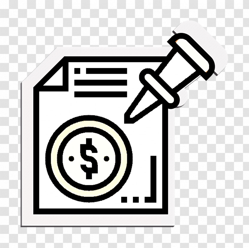 Note Icon Saving And Investment Icon Coin Icon Transparent PNG