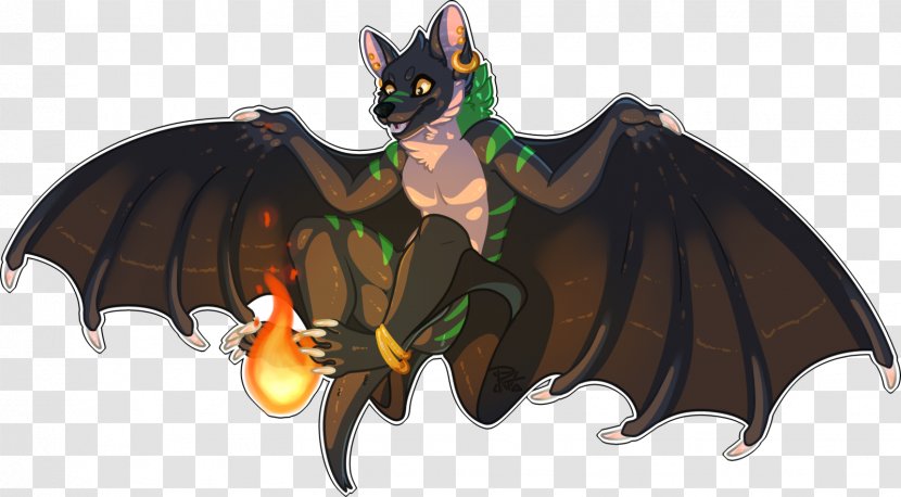 Dragon Cartoon BAT-M Carnivora Demon - Fictional Character Transparent PNG