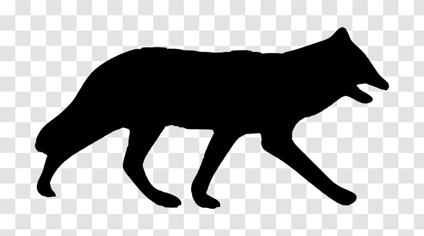 Silhouette Clip Art - Fauna - Fox Transparent PNG