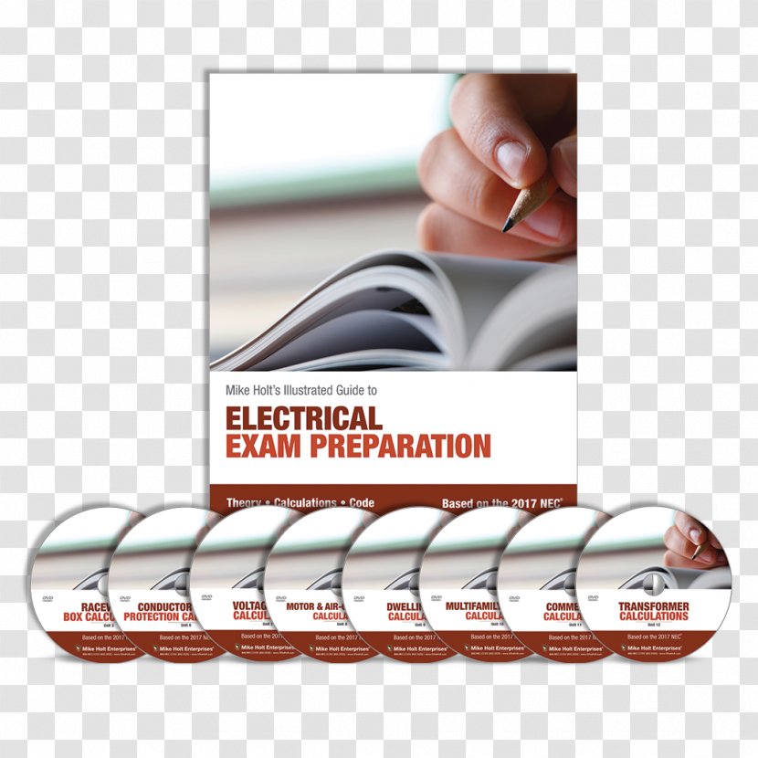 Mike Holt's Illustrated Guide To Electrical Exam Preparation, Based On The 2014 NEC National Code Journeyman Simulated Electrician's Preparation - Book Transparent PNG