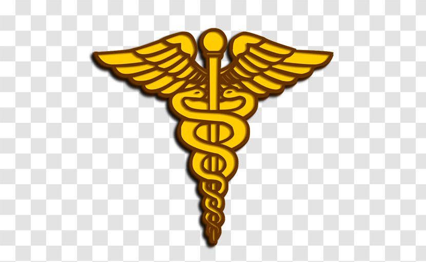 Staff Of Hermes Caduceus As A Symbol Medicine Clip Art - Nursing - Military Medical Cliparts Transparent PNG