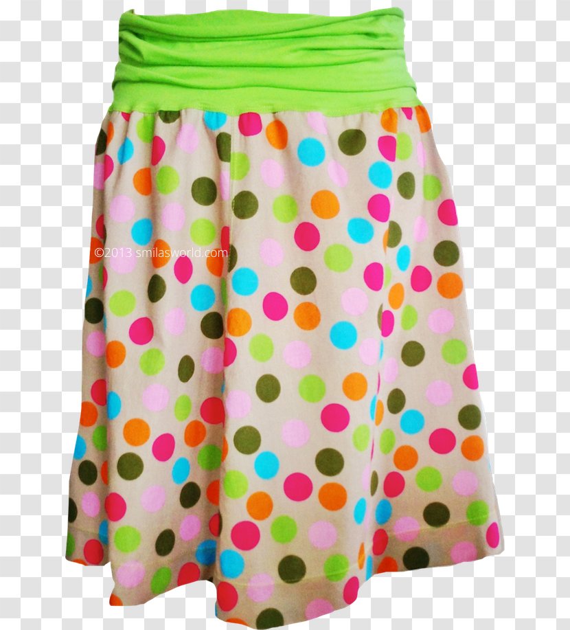 Polka Dot Sewing Skirt Dress Pattern - Swimsuit Bottom Transparent PNG