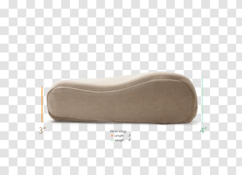 Comfort Beige - Shoe - Orthopedic Pillow Transparent PNG