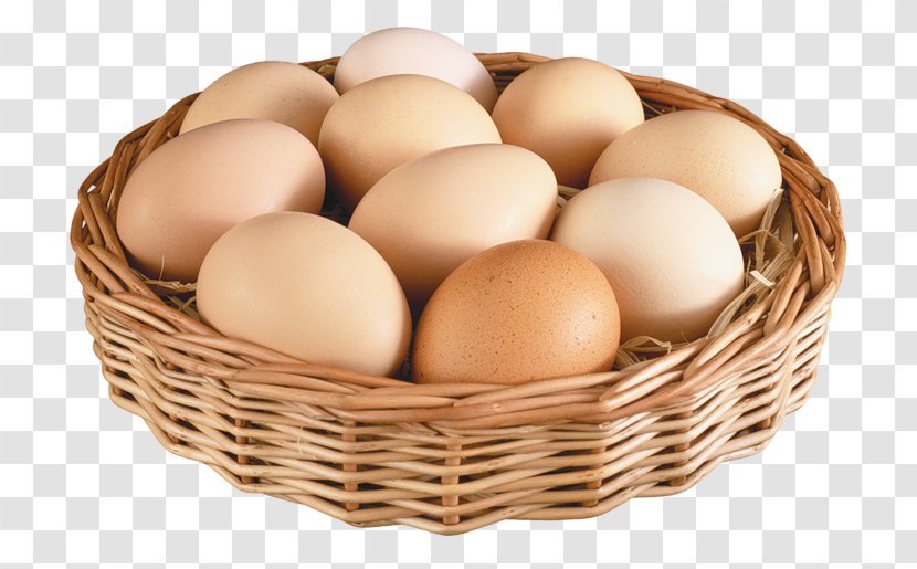 Fried Egg In The Basket Clip Art - Easter Transparent PNG