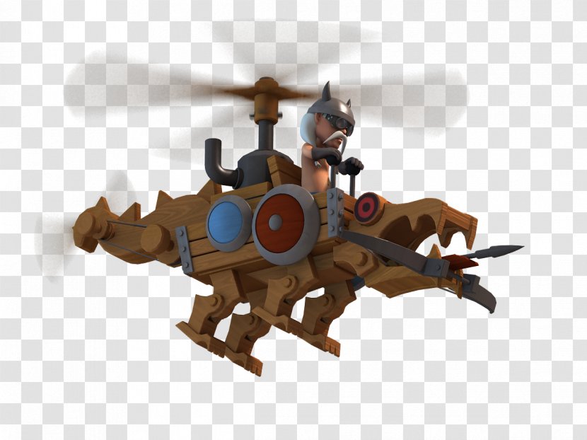 Helicopter Rotor Figurine Character Item Transparent PNG