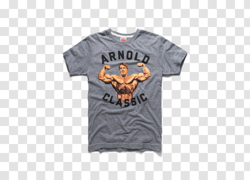 T-shirt Arnold Sports Festival Top Clothing - Black Transparent PNG