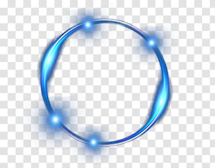 Blue Ring Light Effect - Luminous Efficacy - Aperture Transparent PNG